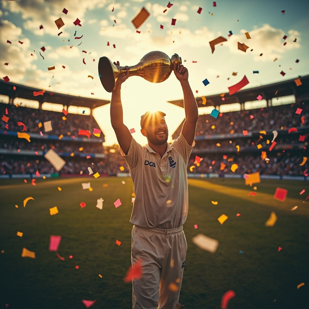 A captain celebrating at Wankhede — the moment that doubles your fantasy points