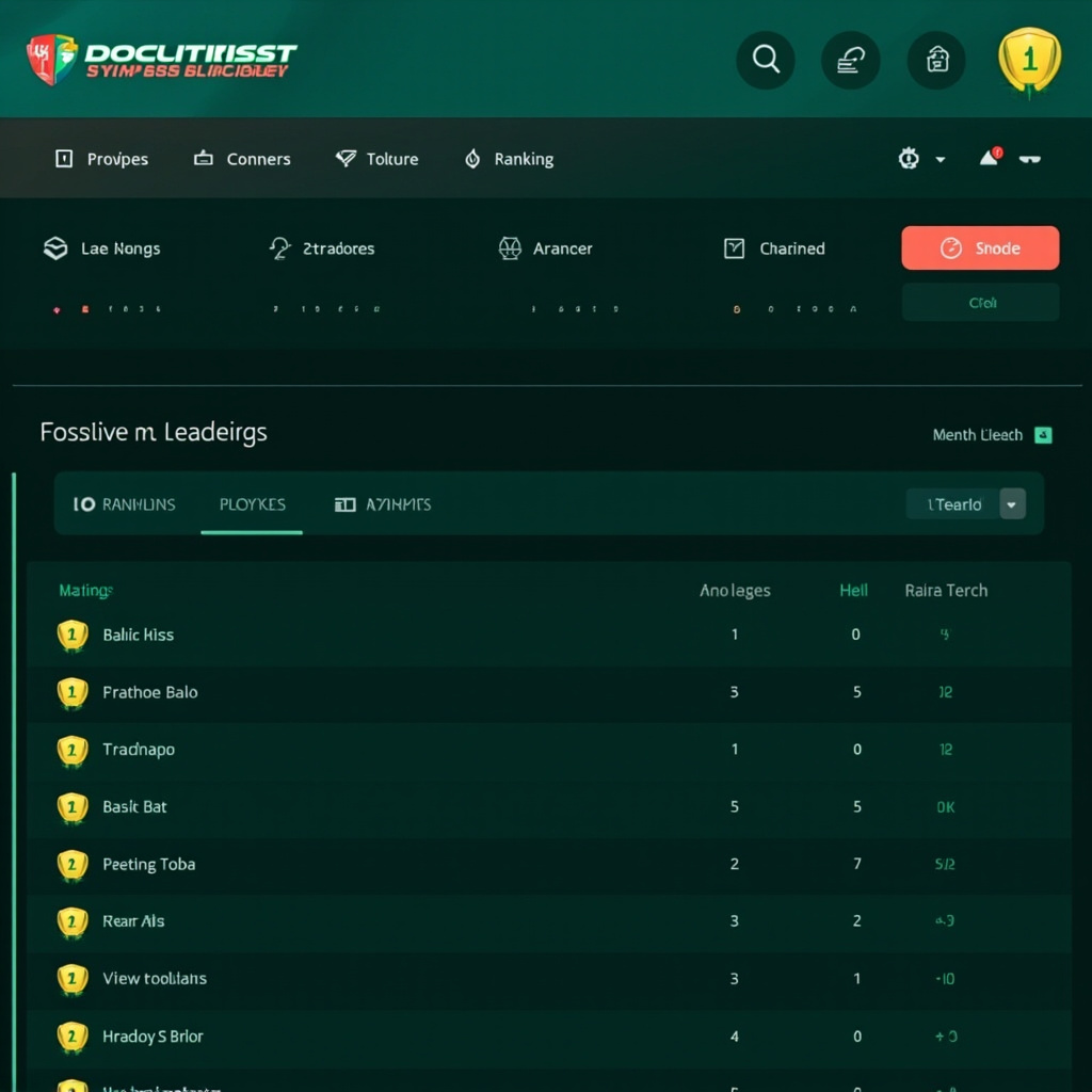 Live leaderboard tracking differential captain wins across 612 contests